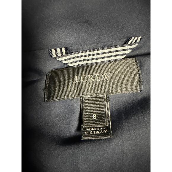 J Crew Vest Womens Small Red Plaid Wool Blend Puffer Quilted Zip Up Sleeveless - Picture 3 of 12